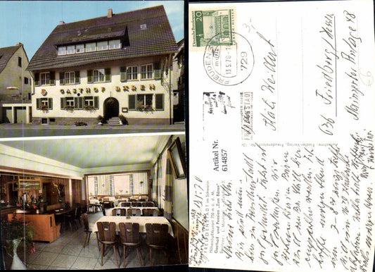 614857, Multi-image postcard Freudenstadt Black Forest Gasthof Pension Zum Bären