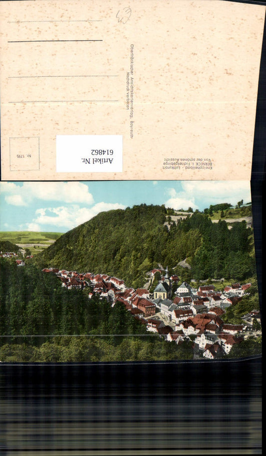 614862,Bad Berneck i. Fichtelgebirge Von der schönen Aussicht