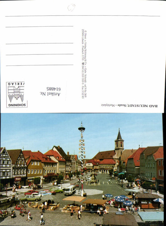 614885,Bad Neustadt Saale Marktplatz