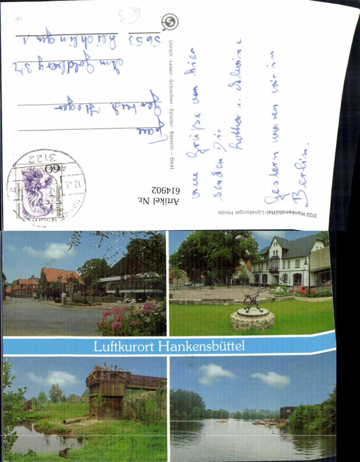 614902,Mehrbild Ak Hankensbüttel Lüneburger Heide