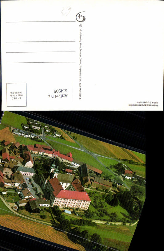 614905, Aerial view of Speinshart Premonstratensian Abbey