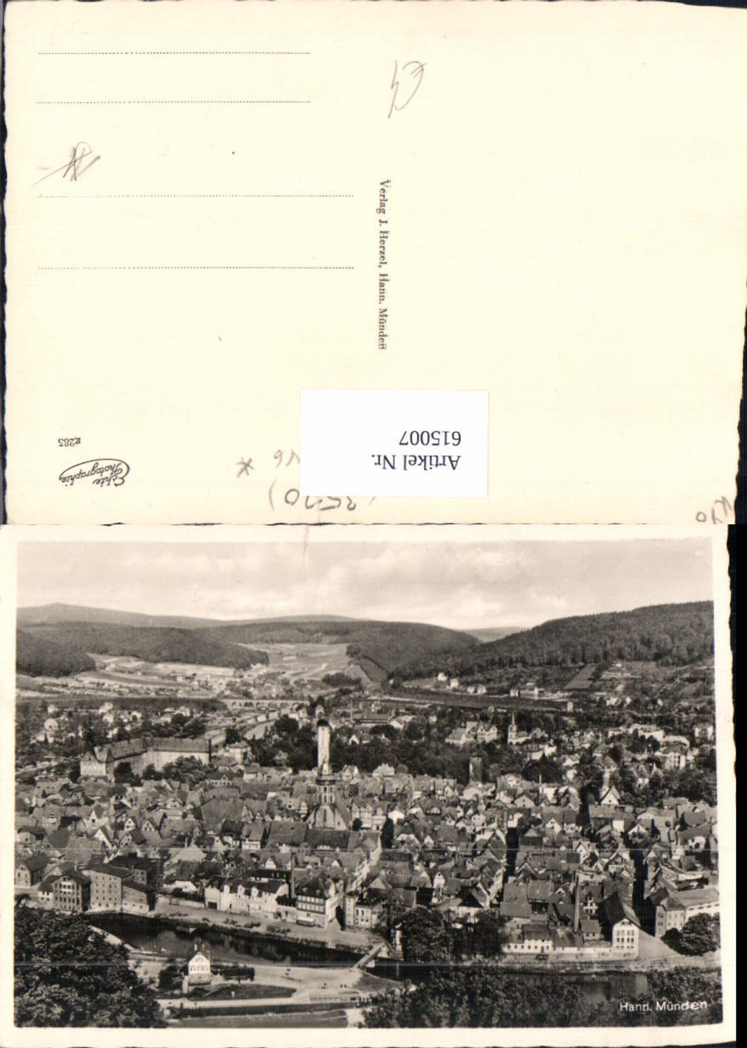 615007,Foto Ak Hann. Münden Ansicht