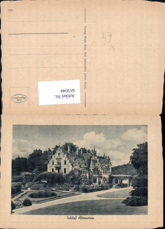 615044, Photo Ak Altenstein Castle Bad Liebenstein
