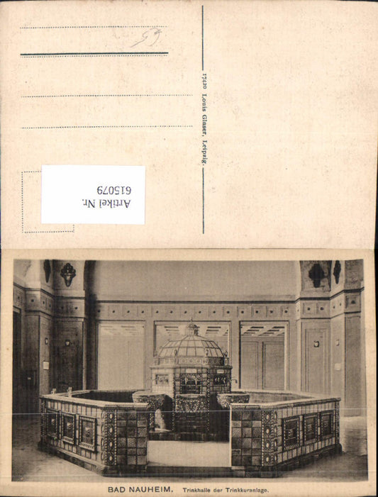 615079,Bad Nauheim Trinkhalle d. Trinkkuranlage