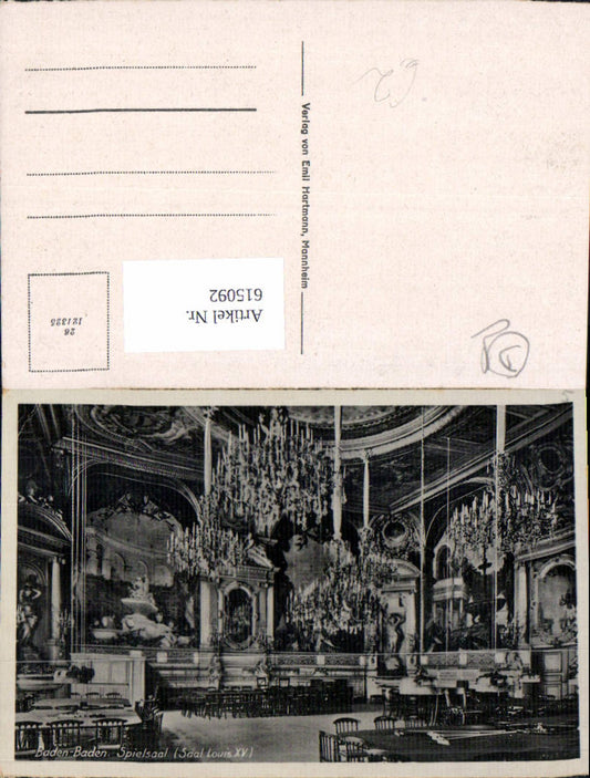 615092, Baden-Baden Casino Gaming Hall
