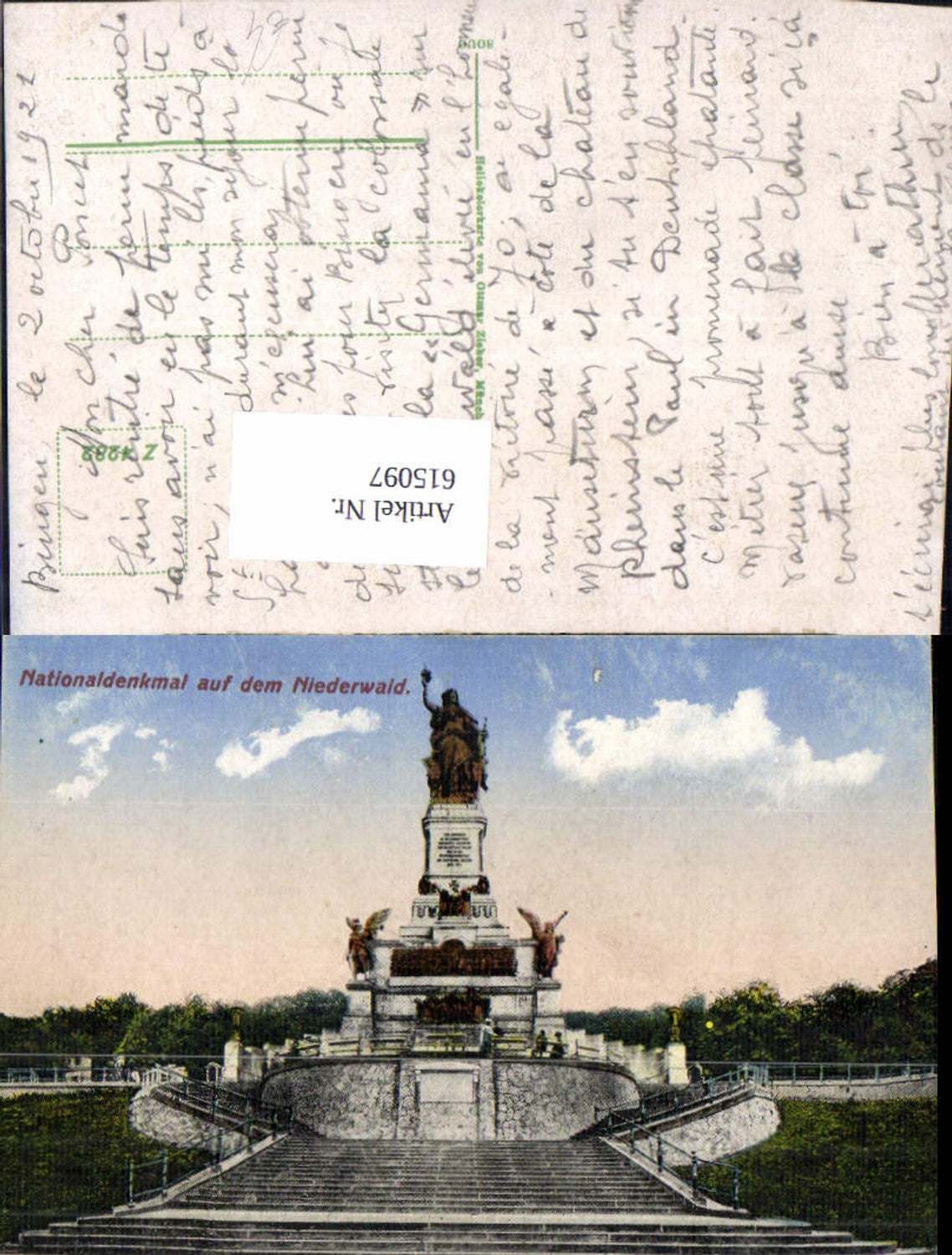 615097,Rüdesheim am Rhein Nationaldenkmal Niederwald Niederwalddenkmal