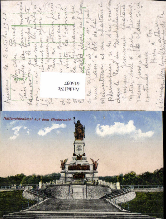 615097,Rüdesheim am Rhein Nationaldenkmal Niederwald Niederwalddenkmal