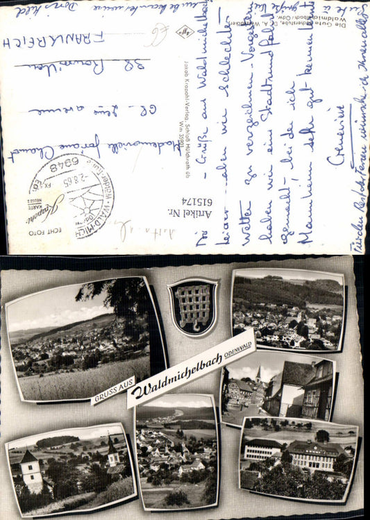 615174,Mehrbild Ak Waldmichelbach Odenwald Wald-Michelbach