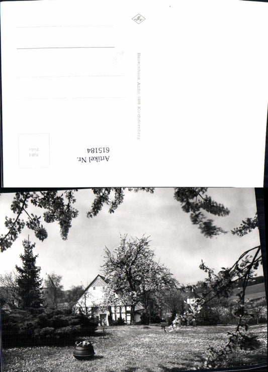 615184,Foto Ak Kirchdornberg Bauernhaus anno 1800 Dornberg Bielefeld