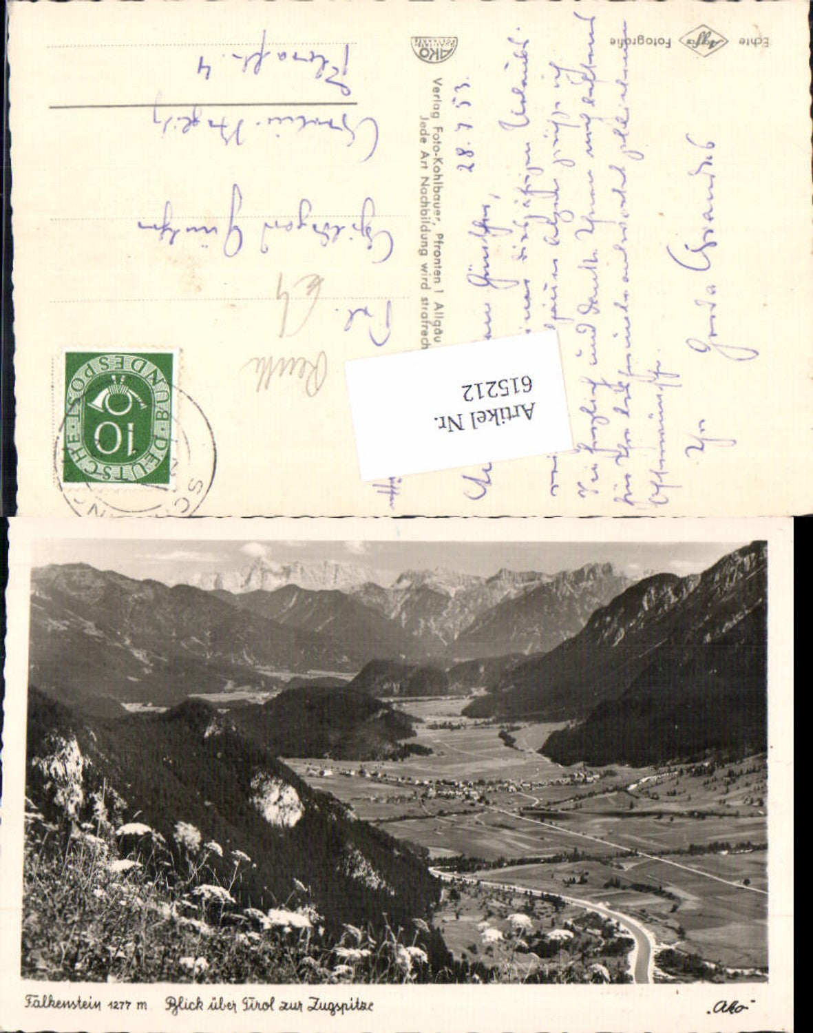 615212,Falkenstein Zirl Karwendel Schongau Reutte