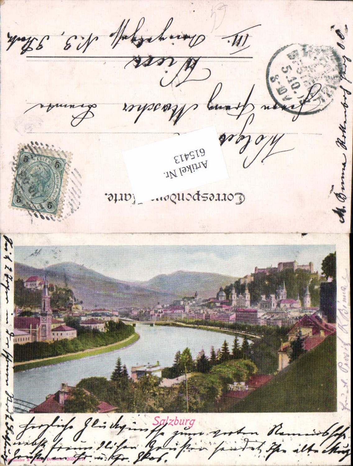 615413, Artist AK Mülln Salzburg pub Römmler &amp; Jonas 2652