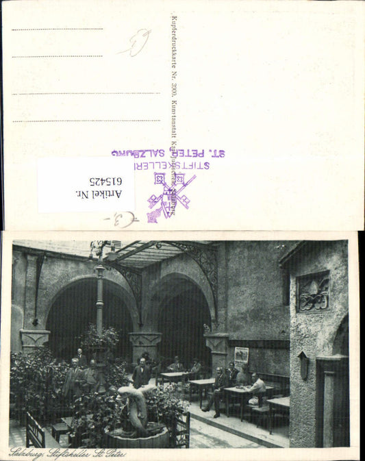 615425, Salzburg St. Peter Stiftskeller