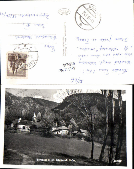615436,Schlössl bei St. Christof Christophen a.d. Westbahn Neulengbach