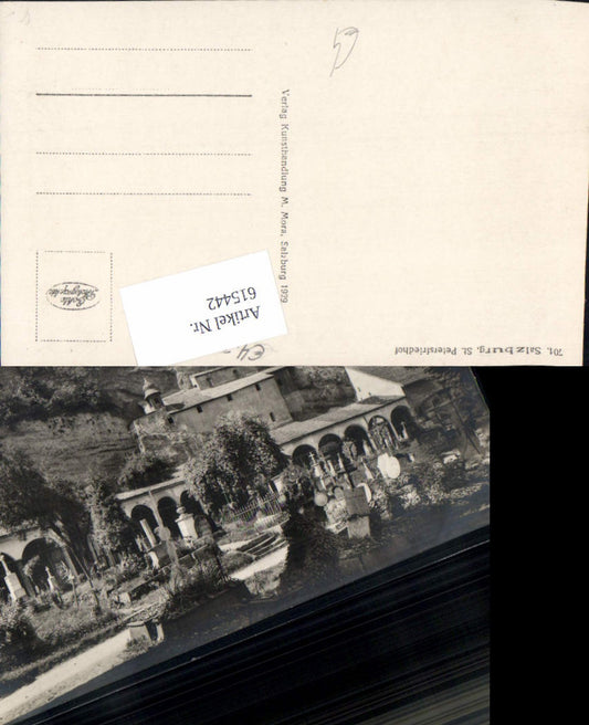615442, Photo-AK Salzburg St. Peter Cemetery pub Mora M. 701