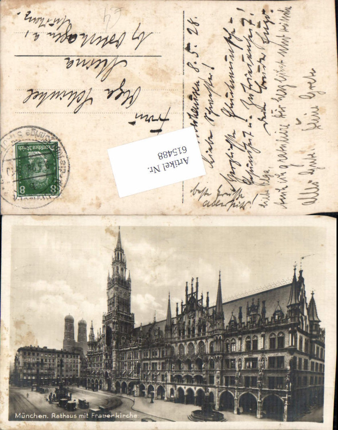 615488,München Rathaus Frauenkirche