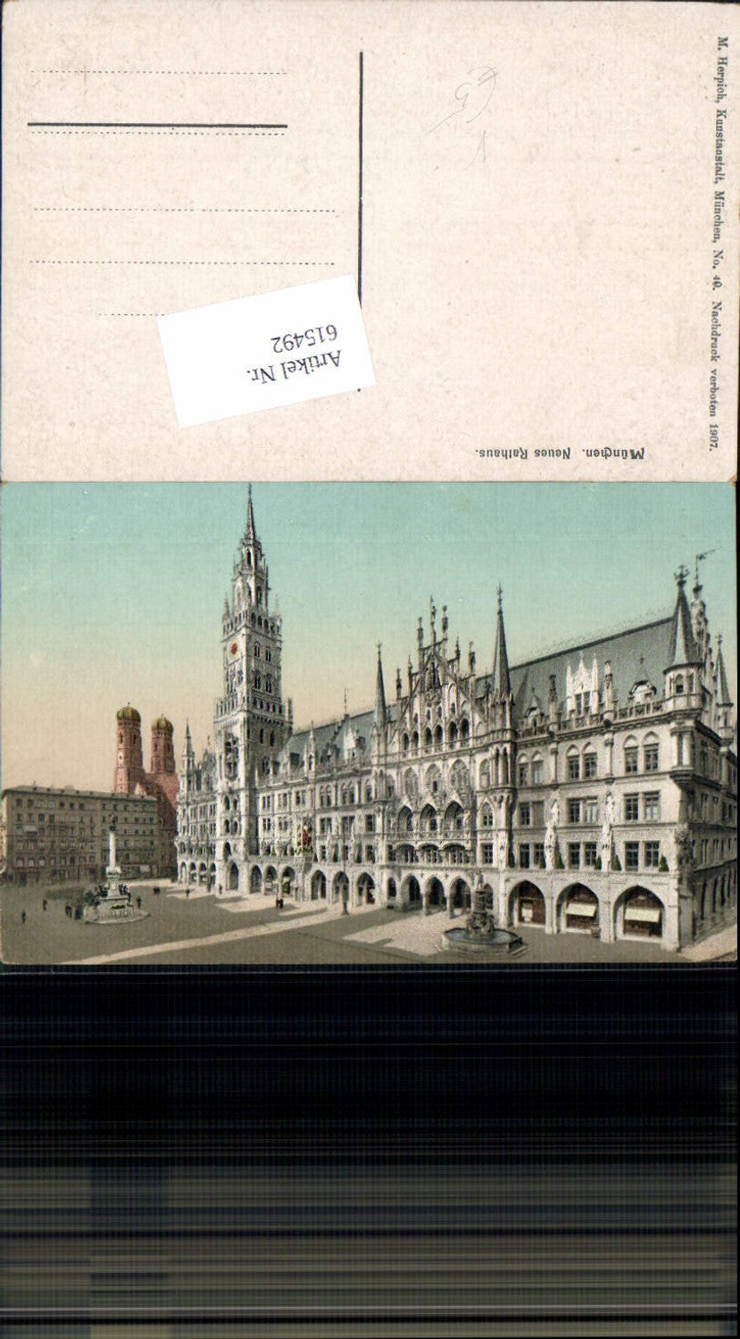 615492,München Neues Rathaus pub Herpich 40