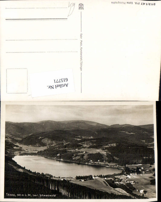 615771, Photo Ak Titisee Titisee-Neustadt Black Forest