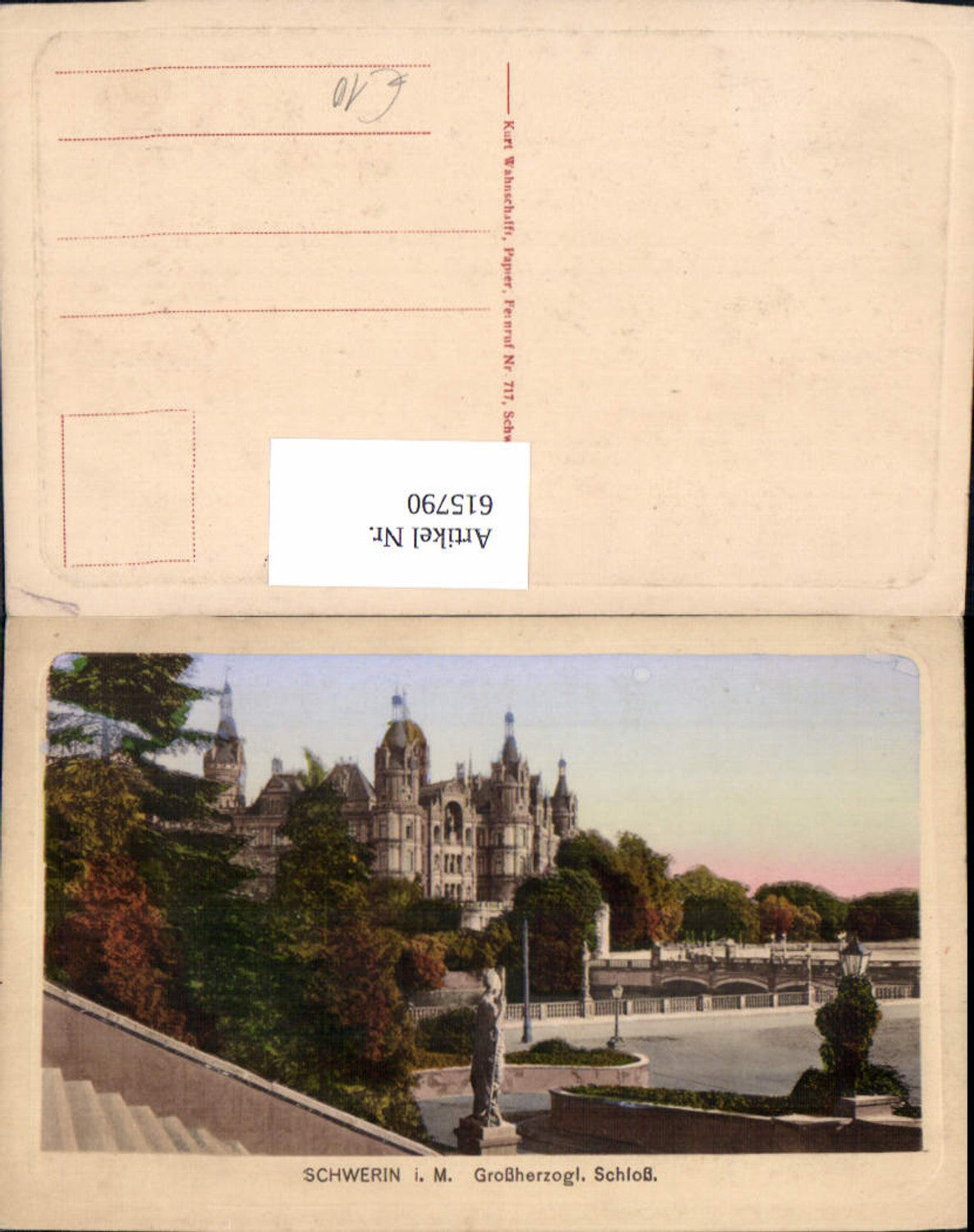 615790,Schwerin Großherzogl. Schloss