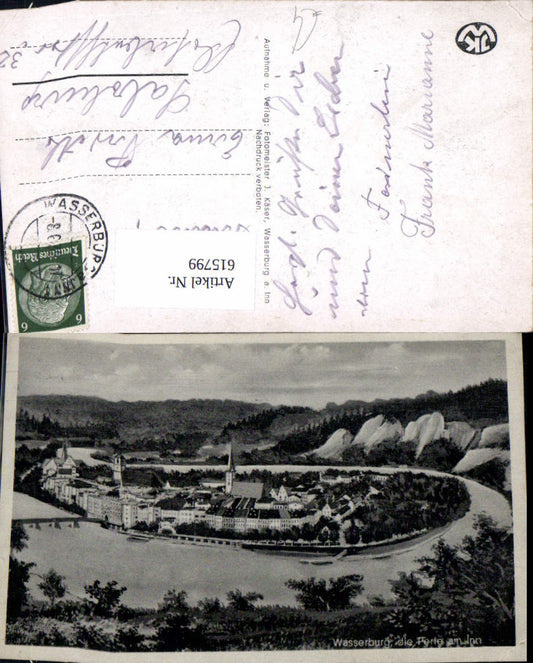 615799,Wasserburg a. Inn Ansicht