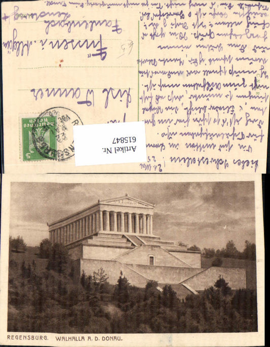 615847, Regensburg Walhalla on the Danube Temple