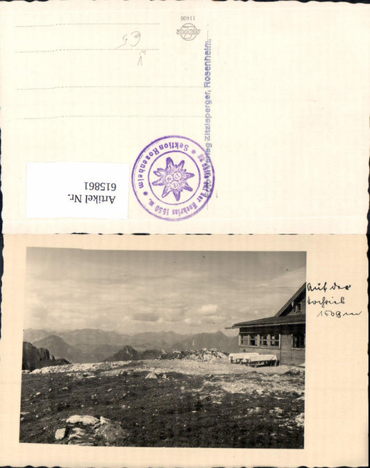615861,Photo Ak Hochrieshütte Samerberg pub Photo Zitzlsperger