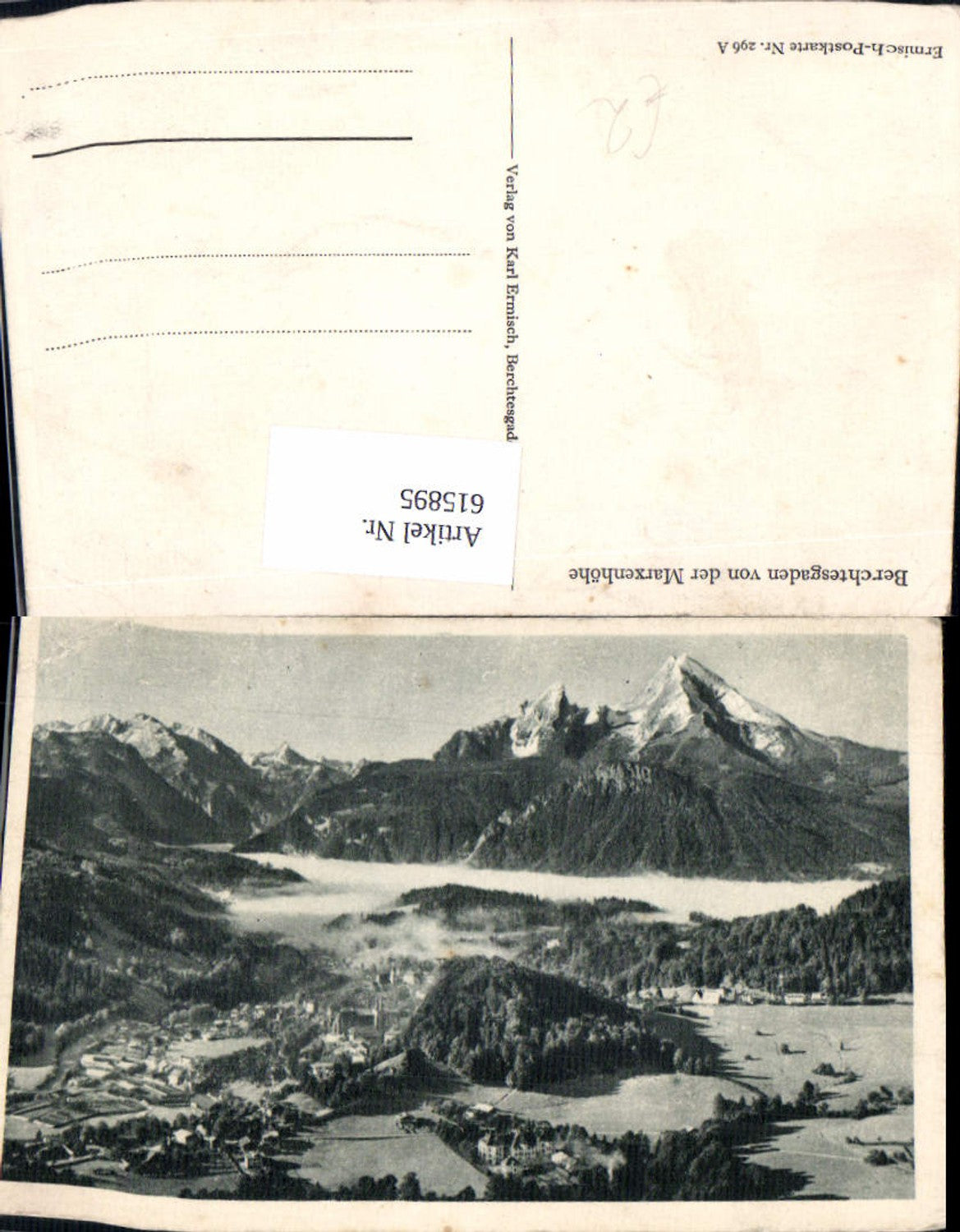 615895, Berchtesgaden vd Marzenhöhe