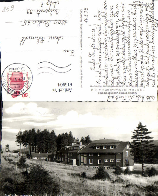 615904,Foto Ak Torfhaus Oberharz Gustav-Bratke-Jugendherberge Altenau-Schulenberg Clausthal-Zellerfeld