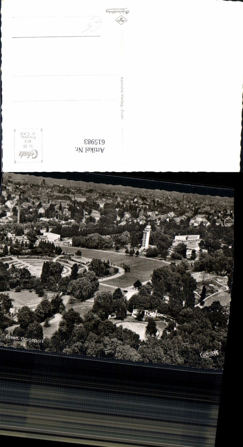 615983,Luftbild Essen Grugapark