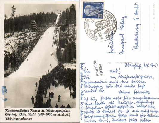 616050, Ski jump Oberhof Thuringian ski jump