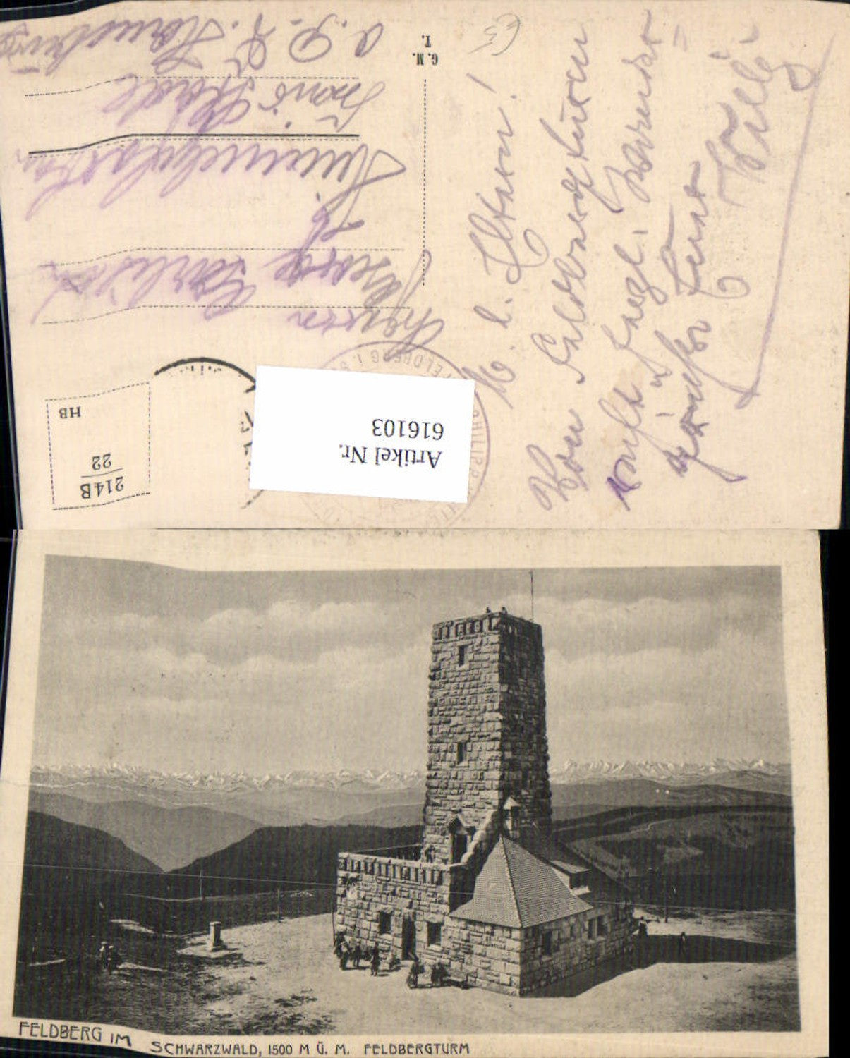 616103,Feldberg i. Schwarzwald Feldbergturm Turm