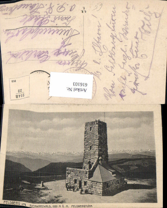616103, Feldberg i. Schwarzwald Feldberg Tower