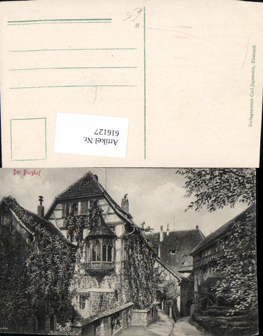 616127,Eisenach Wartburg Der Burghof