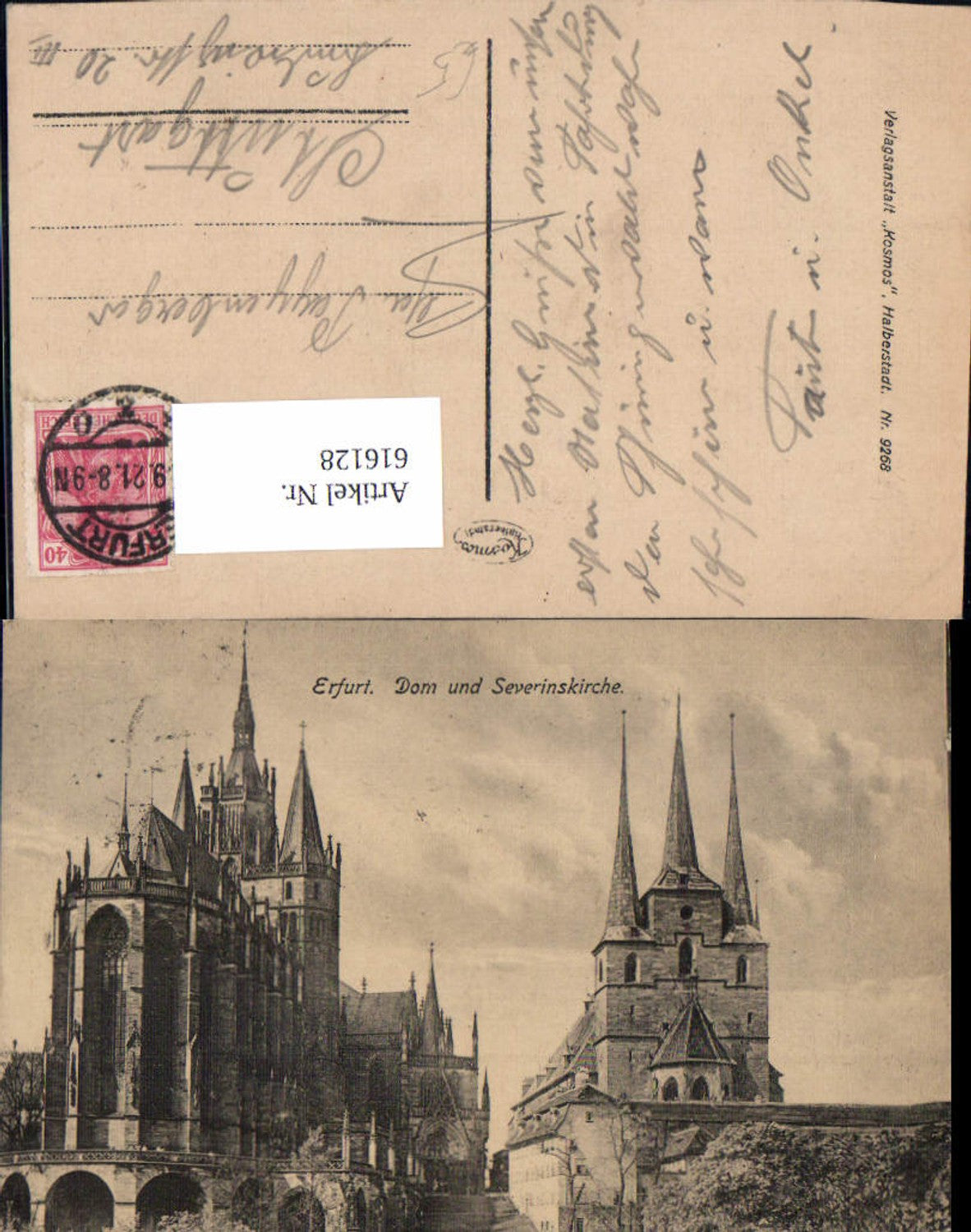 616128,Erfurt Dom u. Severinskirche Kirche