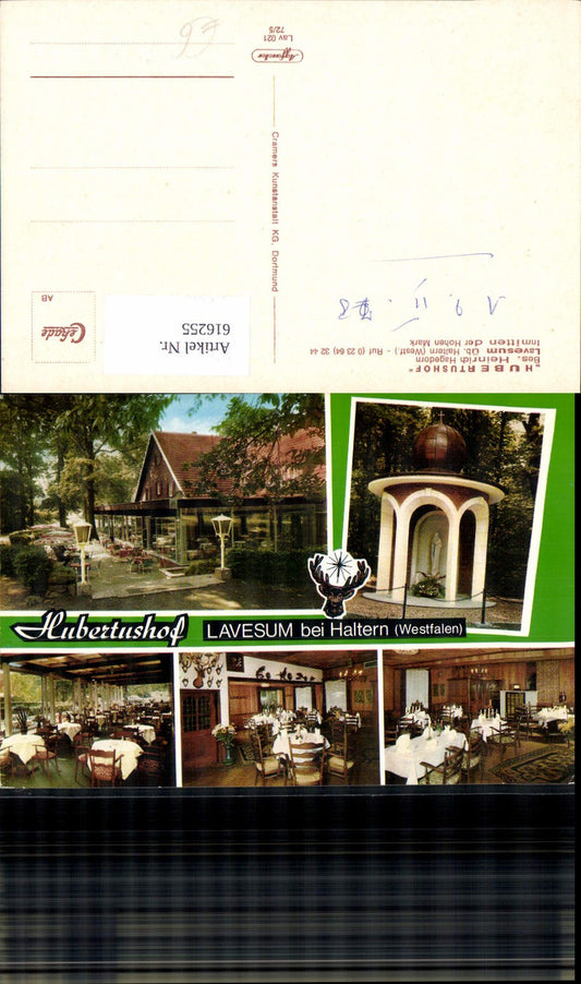 616255,Mehrbild Ak Lavesum Haltern Westfalen Hubertushof