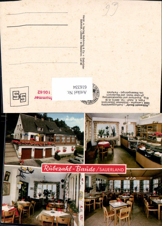 616334,Mehrbild Ak Iserlohn Letmathe Stübbeken Sauerland Rübezahl-Baude