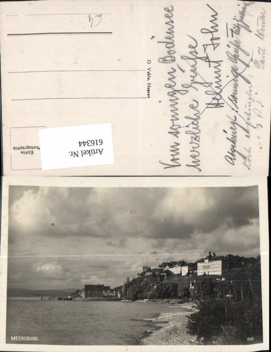 616344, Photo Ak Meersburg view