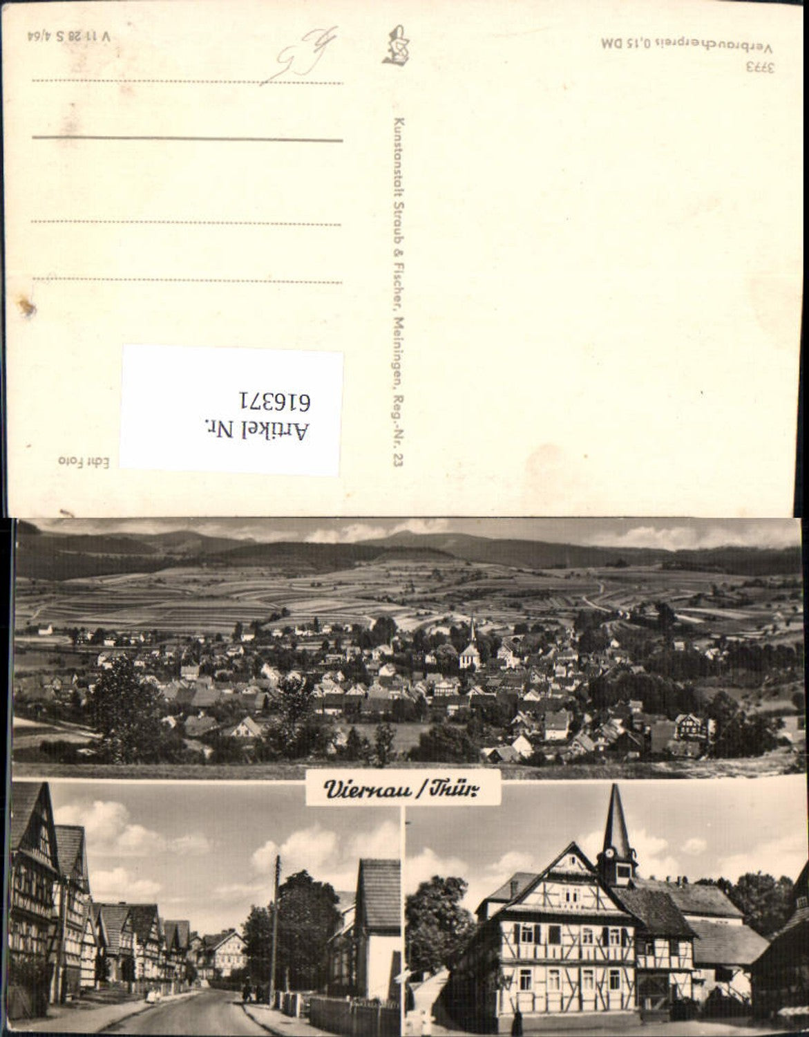 616371,Mehrbild Ak Viernau Ansichten