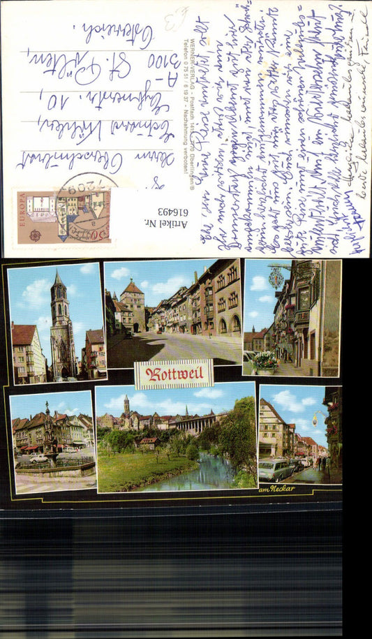 616493,Mehrbild Ak Rottweil a. Neckar Ansichten
