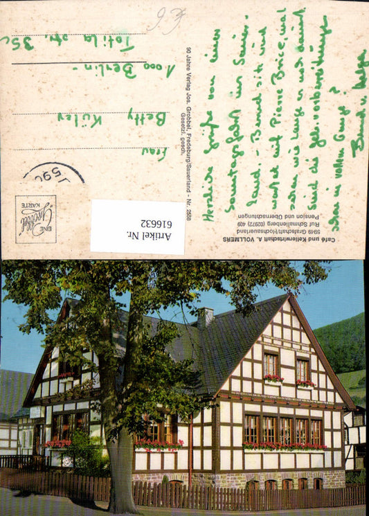 616632,Grafschaft Schmallenberg Cafe Kellerwirtschaft Vollmers