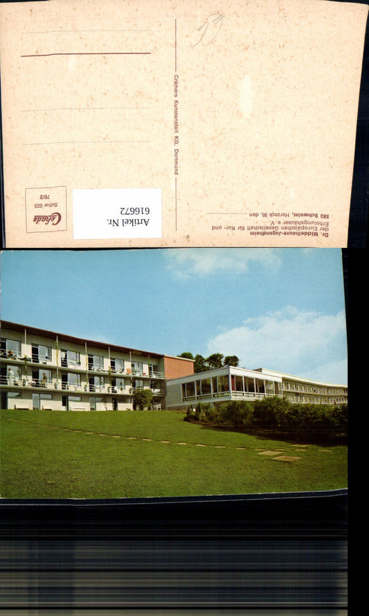 616672,Schwelm Dr Middelhauve-Jugendheim Erholungshaus