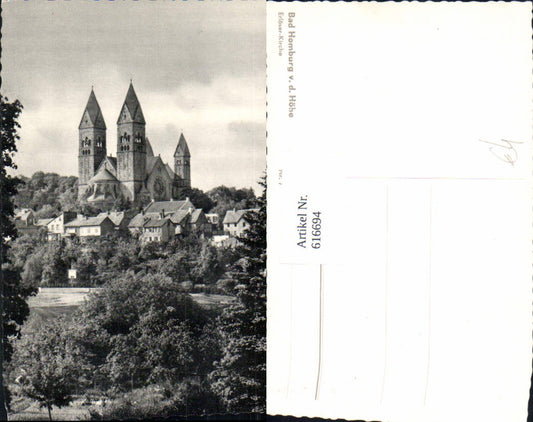 616694,Foto Ak Bad Homburg vor der Höhe Erlöser-Kirche Kirche