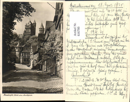 616700,Braunfels Blick z. Marktplatz