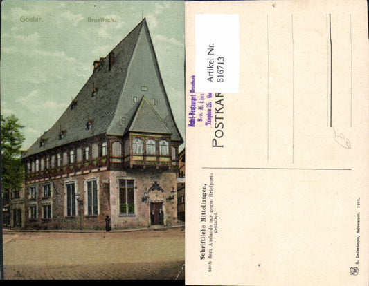 616713,Goslar Brusttuch