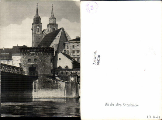 616720,Foto Magdeburg An der alten Strombrücke