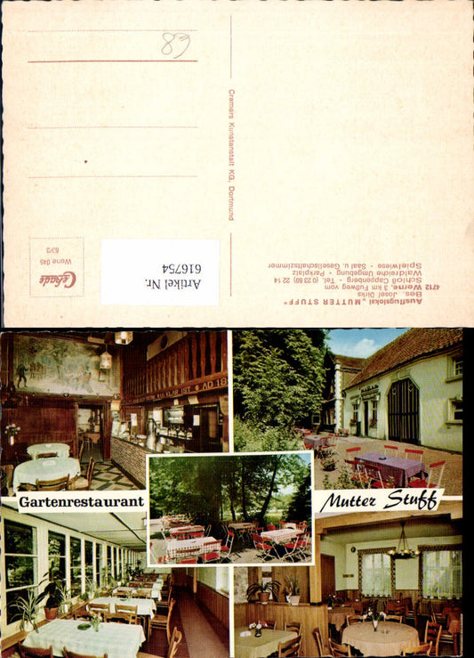 616754,Mehrbild Ak Werne Ausflugslokal Mutter Stuff