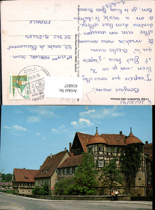 616837,Gaildorf altes Schloss