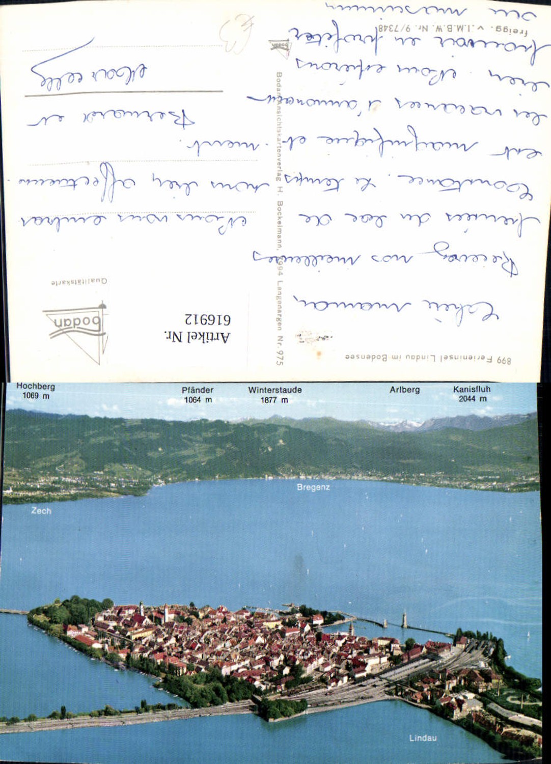 616912, Holiday Island Lindau in Lake Constance Total summit map