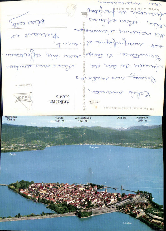 616912, Holiday Island Lindau in Lake Constance Total summit map