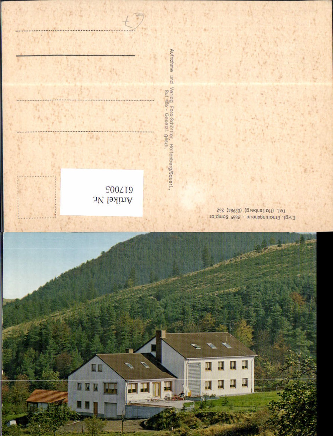 617005,Bromskirchen Somplar Evgl. Erholungsheim