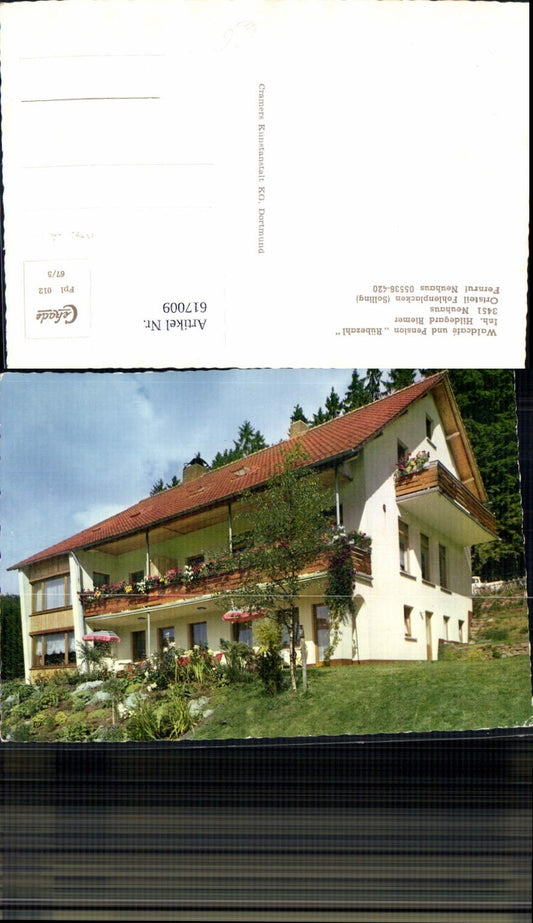 617009,Holzminden Neuhaus Fohlenplacken Solling Waldcafe Pension Rübezahl